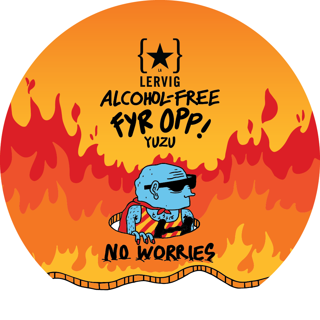 Lervig No Worries Fyr Opp øl alkoholfri