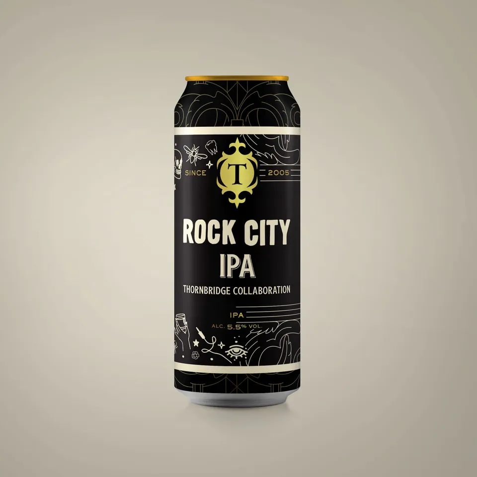 Thornbridge Rock City IPA øl 440ml boks sitrusfrisk