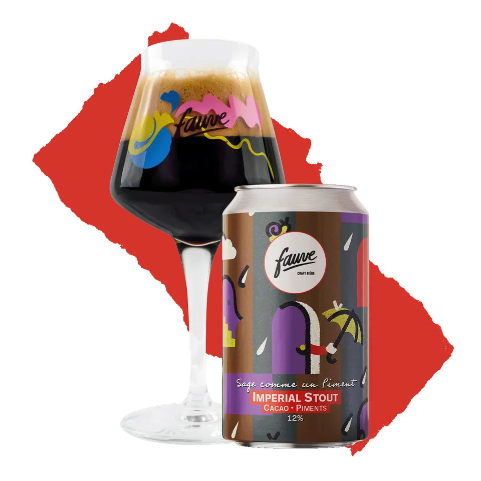 Fauve Sage comme un Piment stout boks 33cl 12%