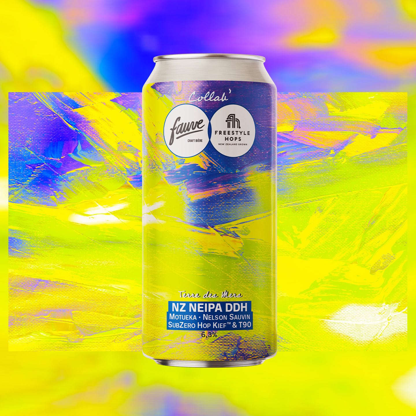 Fauve Terre des Mers øl 44 cl boks 6,3 prosent