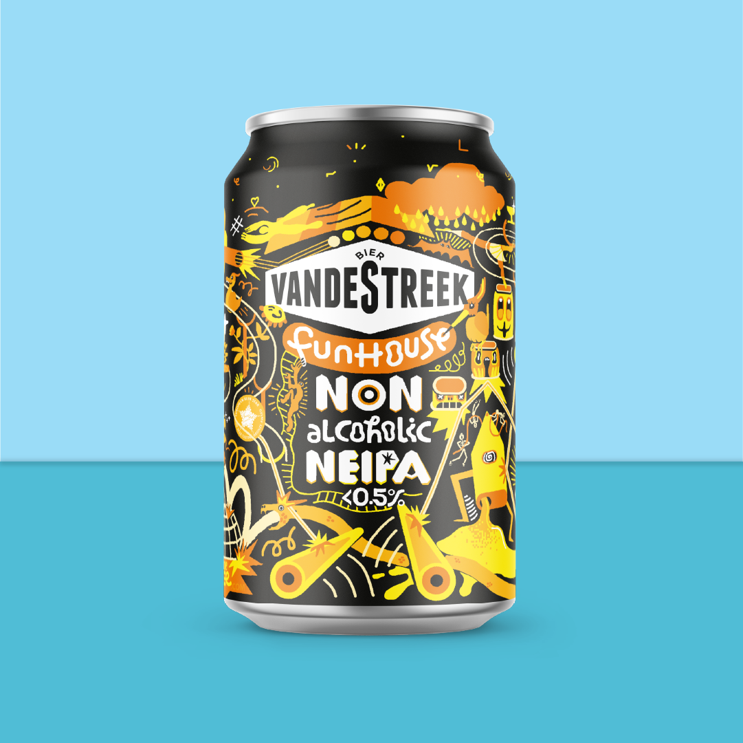 Vanderstreek alkoholfri ølkasse 20 boks frisk