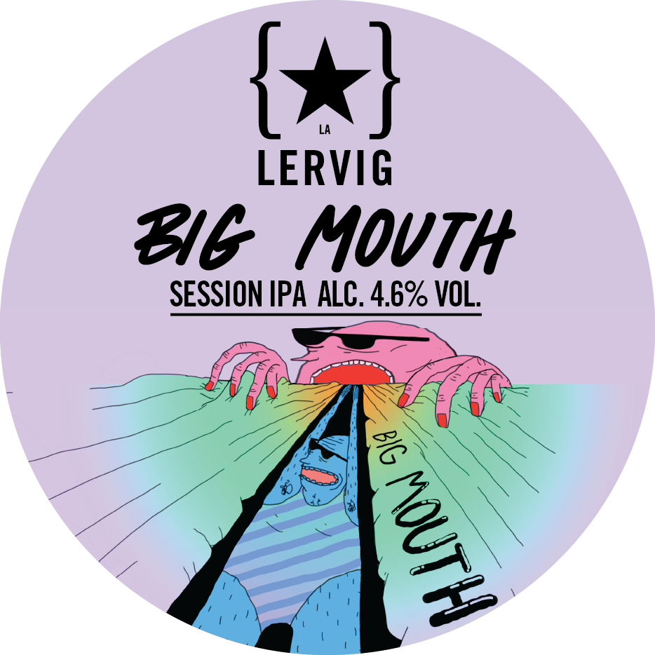 Lervig Big Mouth session IPA boks 33cl sitrus