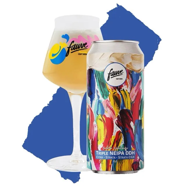 Fauve Orbite Nébuleuse Triple NEIPA øl 44 cl boks 10 %