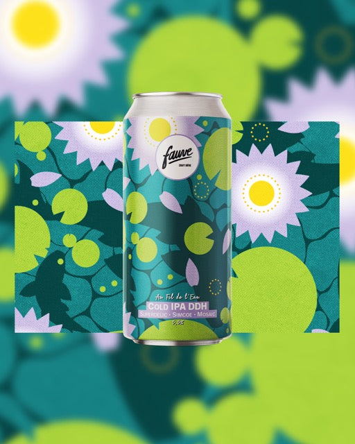 Fauve Au Fil de l'Eau Cold IPA øl boks 44 cl