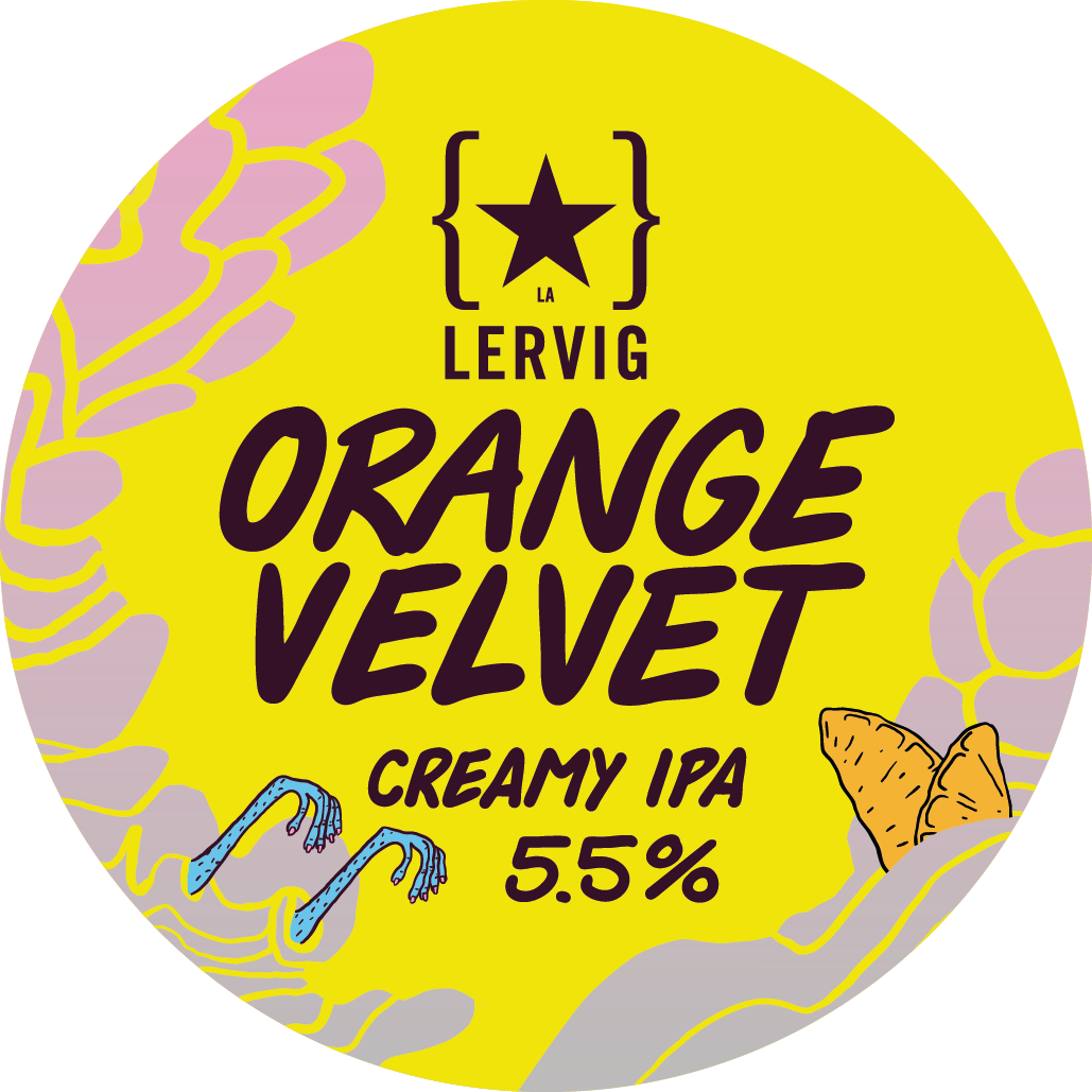Lervig Orange Velvet IPA øl boks 33 cl appelsin