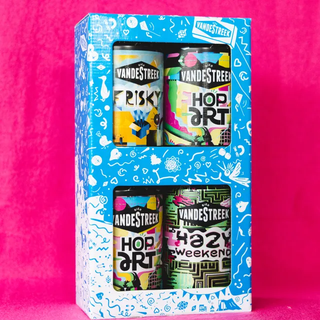Vanderstreek IPA Lovers Giftpack ølkasse 4-pakning fruktig