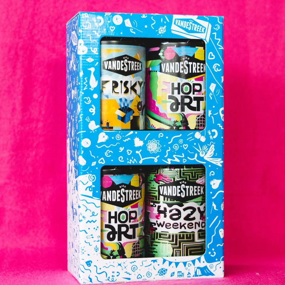 Vanderstreek IPA Lovers Giftpack ølkasse 4-pakning fruktig