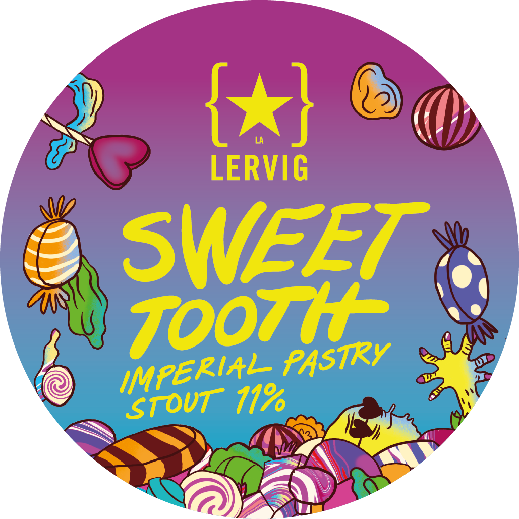 Lervig Sweet Tooth stout boks 33cl mørk søt