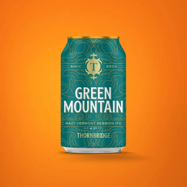 Thornbridge Green Mountain Hazy Session IPA øl 330 ml 4,3%