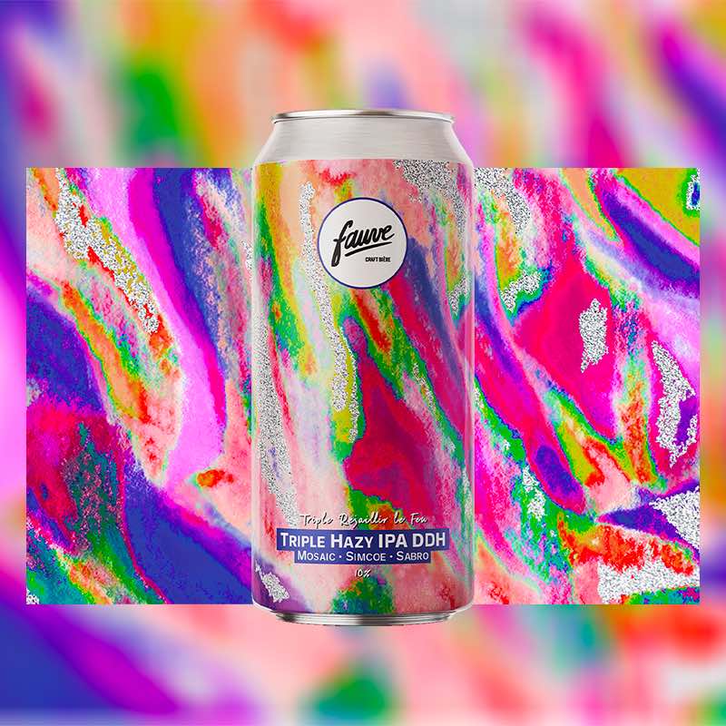 Fauve Triple Rejaillir le Feu triple IPA boks 44cl 10%
