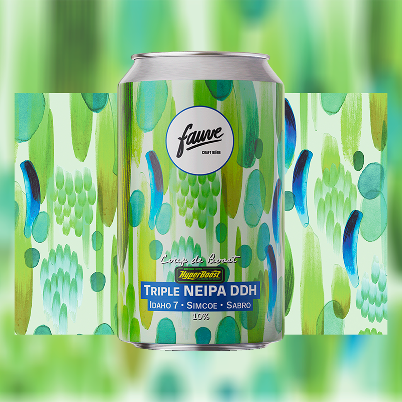 Fauve Coup de Boost Triple NEIPA DDH øl boks 33cL