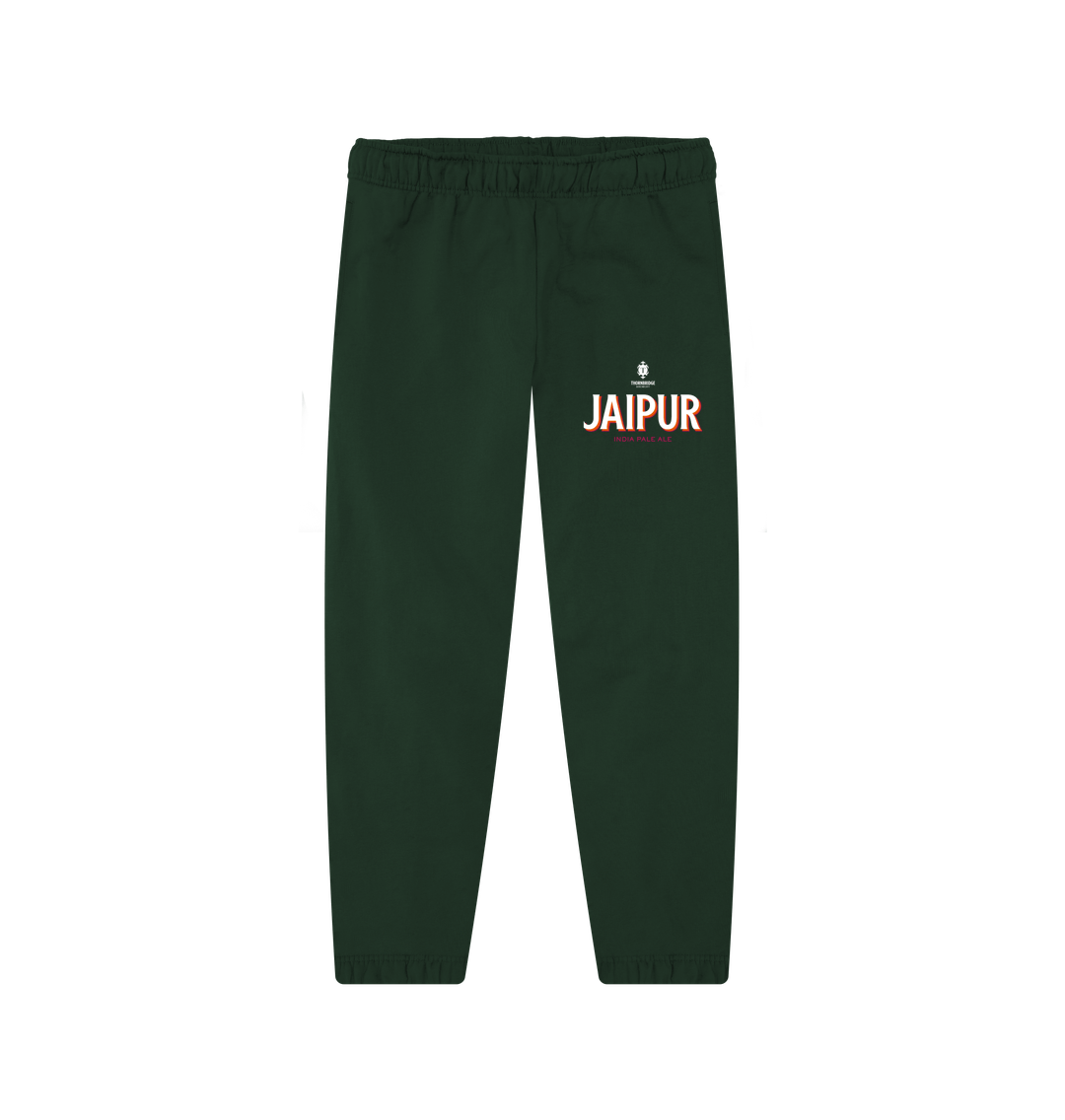 Thornbridge Jaipur joggebukse grå økologisk bomull
