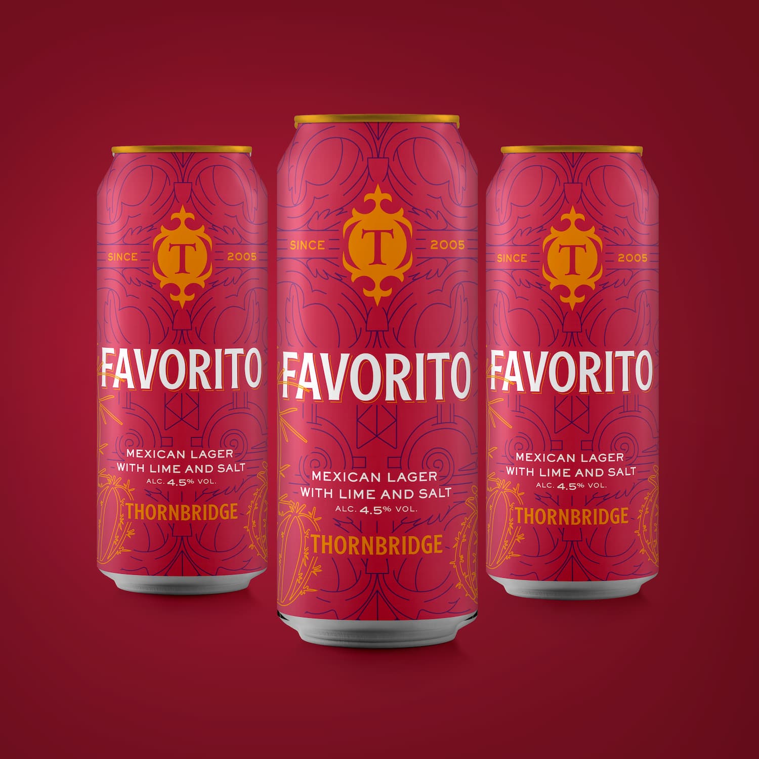 Thornbridge Favorito lager boks singel lime salt 4,5%