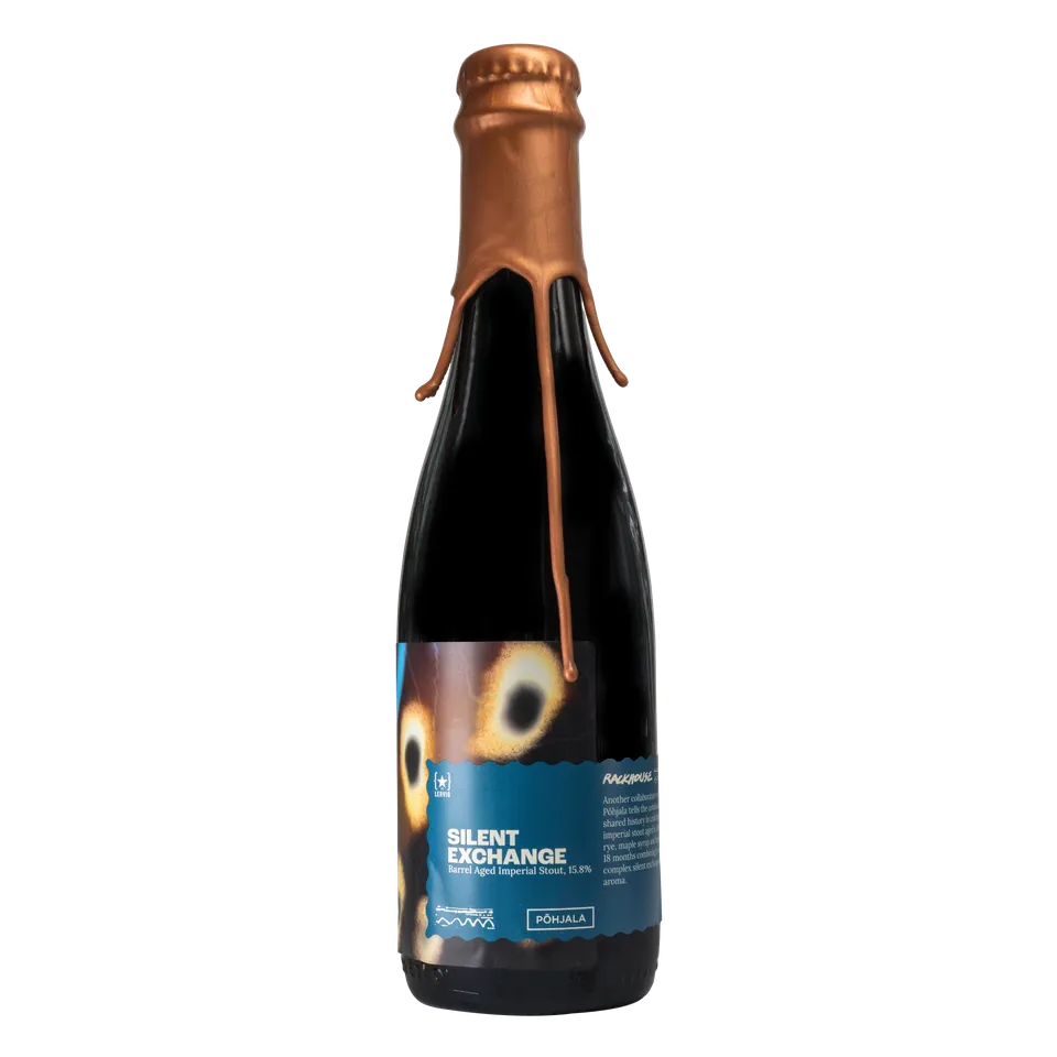 Lervig Silent Exchange x Põhjala stout 33 cl fatpreget