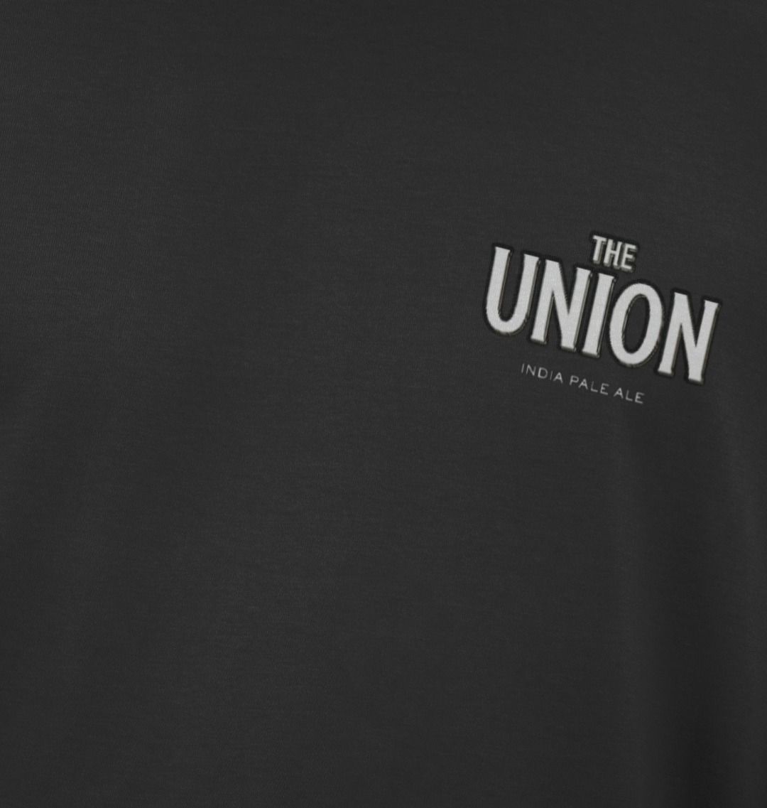 Thornbridge Union t-skjorte svart økologisk bomull
