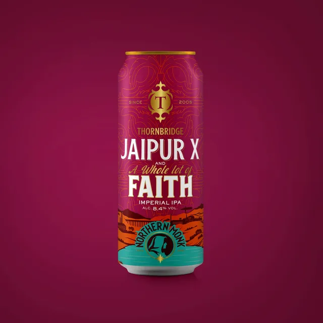 Thornbridge Jaipur X Faith imperial IPA boks 8,4% saftig