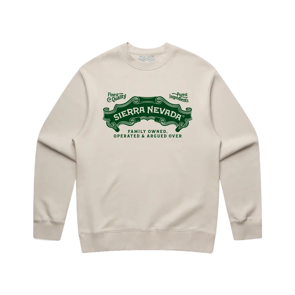 Sierra Nevada Heritage Bold Crewneck genser fleece