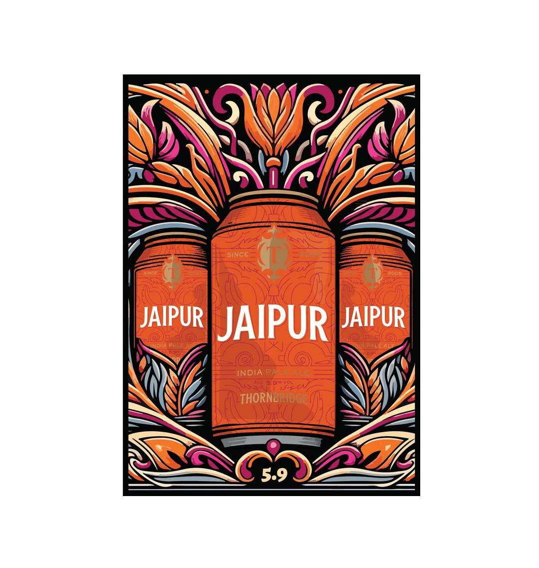Thornbridge Jaipur poster A3 uten ramme