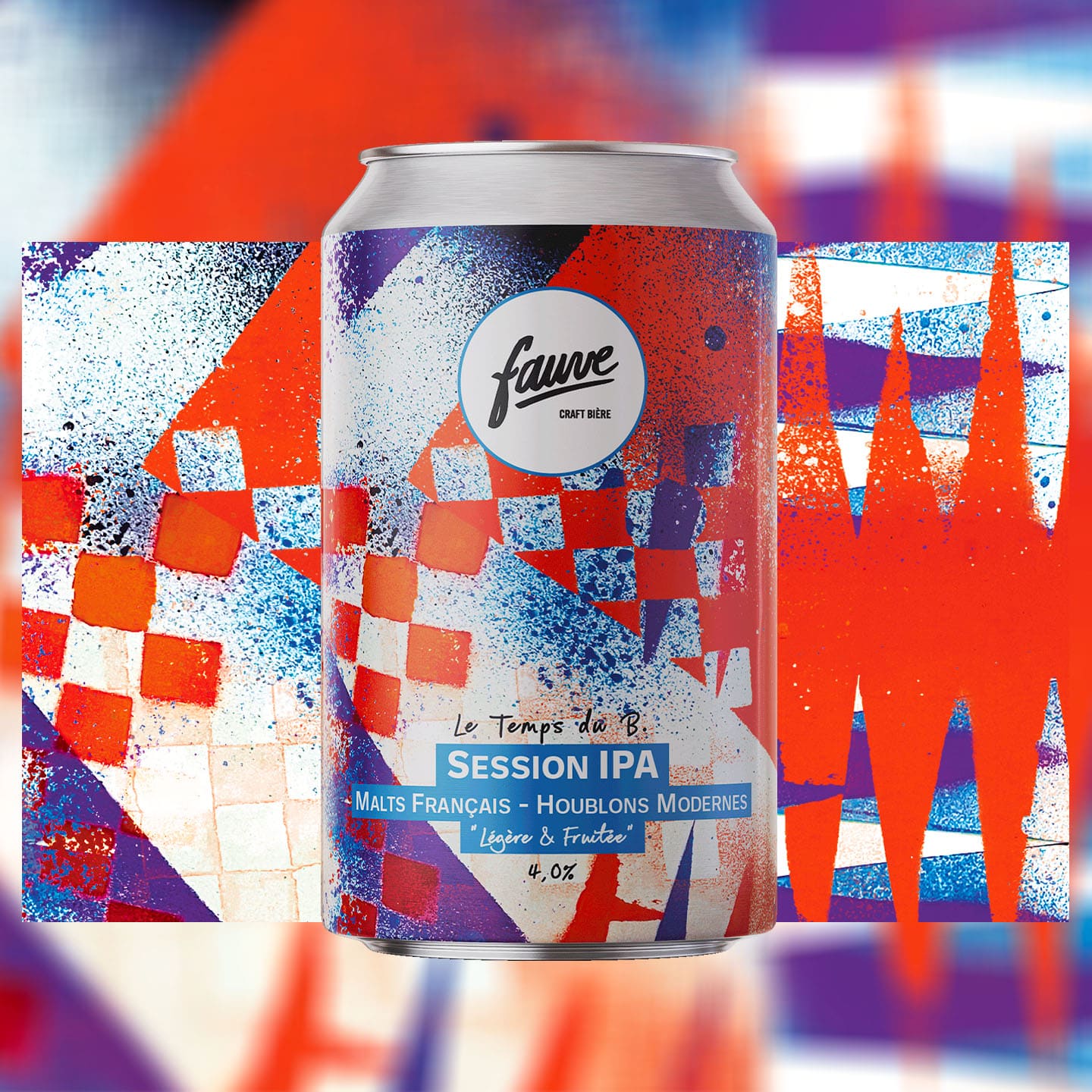 Fauve Le Temps du B. session IPA boks 33cL lett