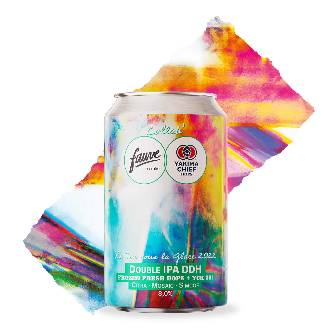 Fauve Le Feu Sous la Glace DIPA boks 33cL humle