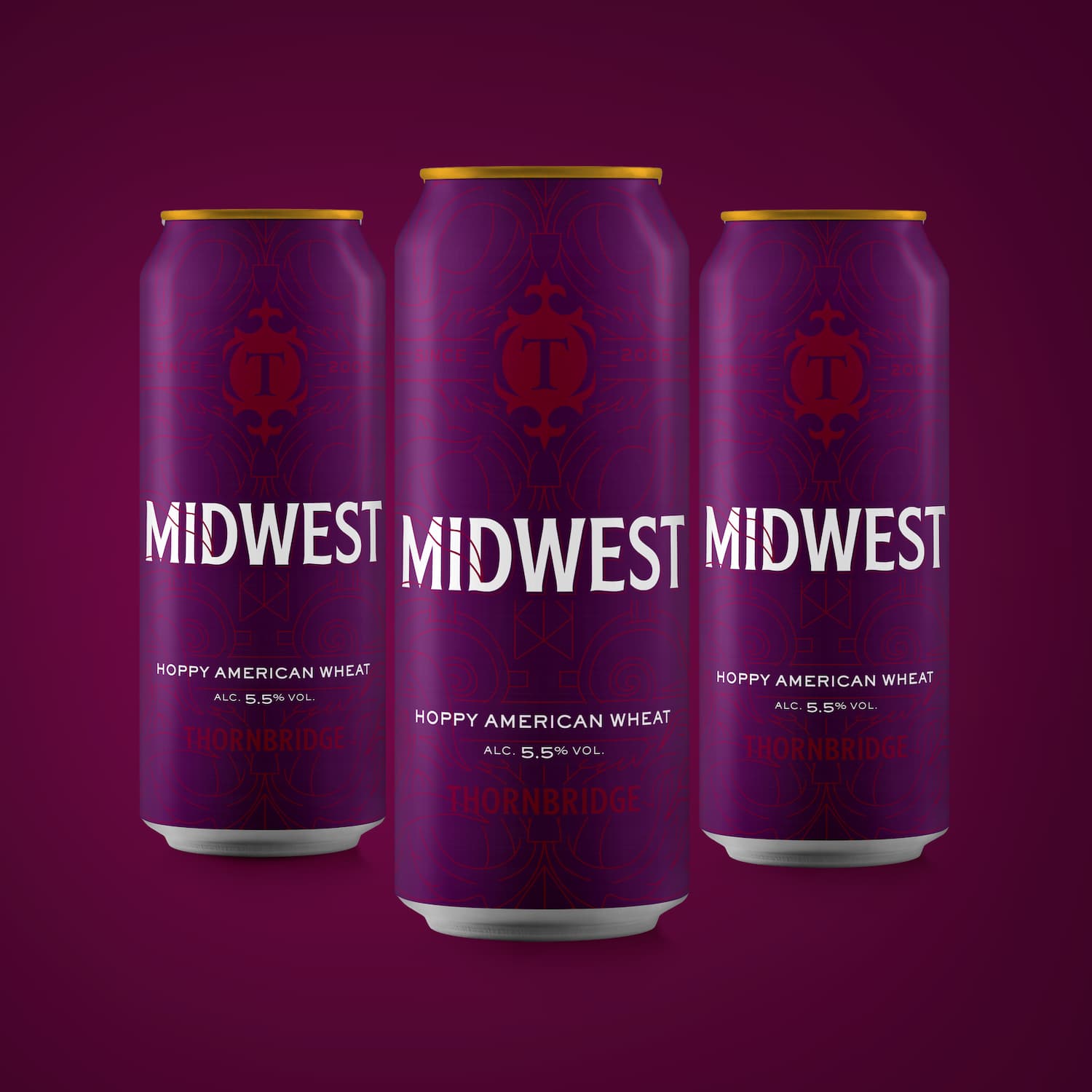 Thornbridge Midwest hveteøl enkeltboks mango
