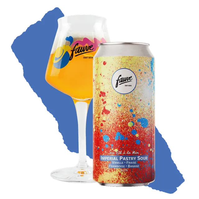 Fauve Un Été à la Mer sour øl boks 44cl 8,0% vanilje