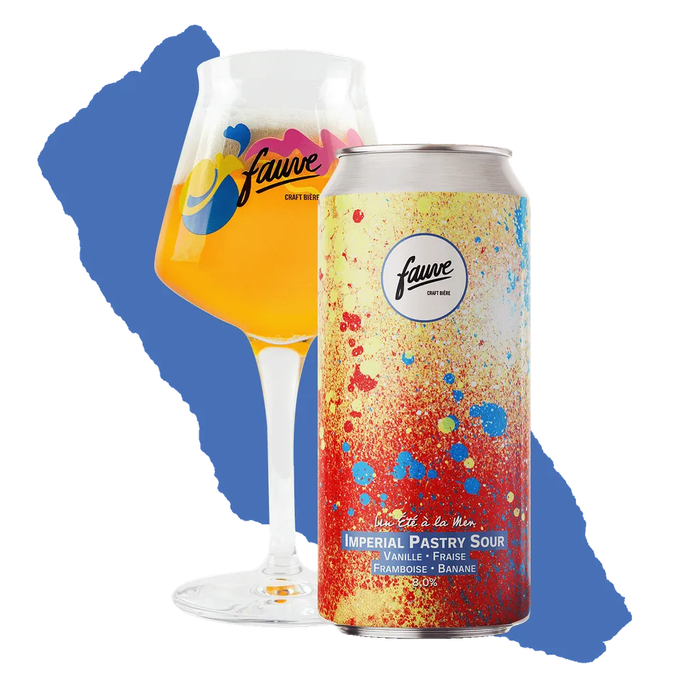 Fauve Un Été à la Mer sour øl boks 44cl 8,0% vanilje