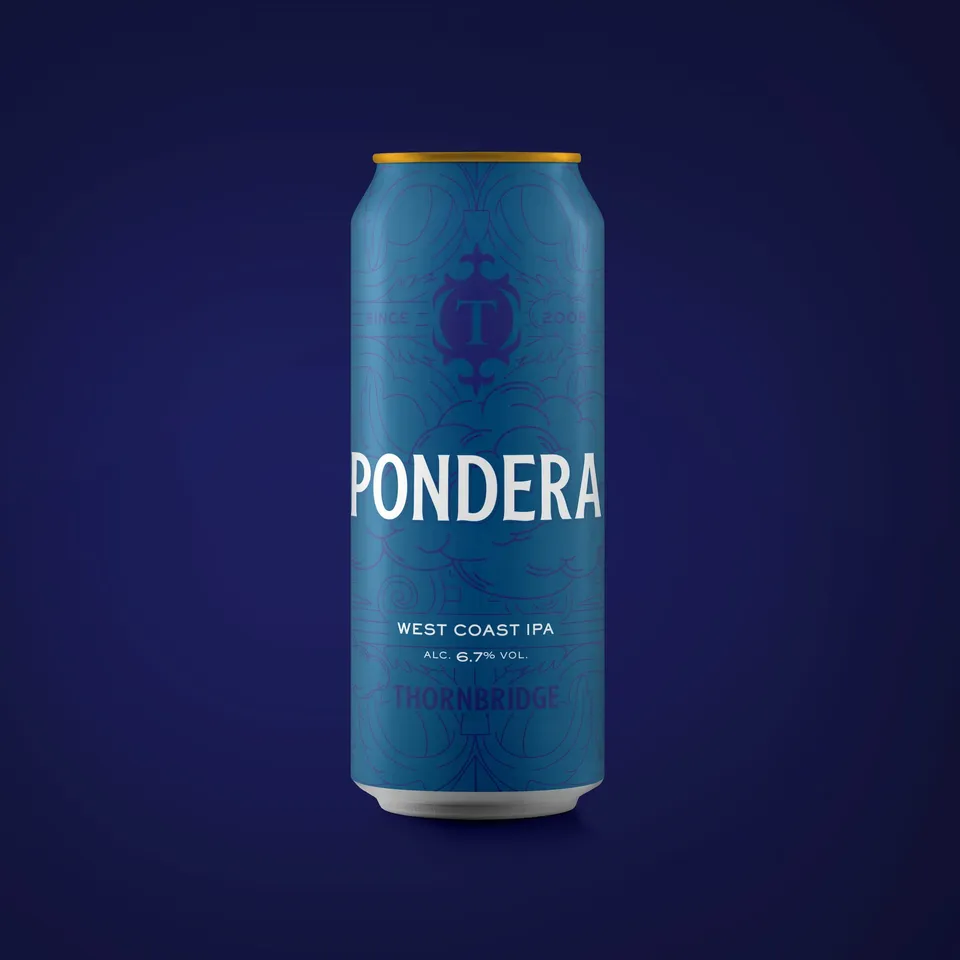 Thornbridge Pondera West Coast IPA øl 440ml mango