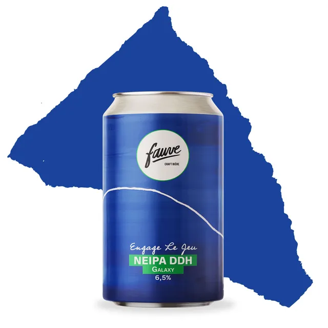 Fauve Engage Le Jeu NEIPA øl boks 33cL Galaxy 6,5%