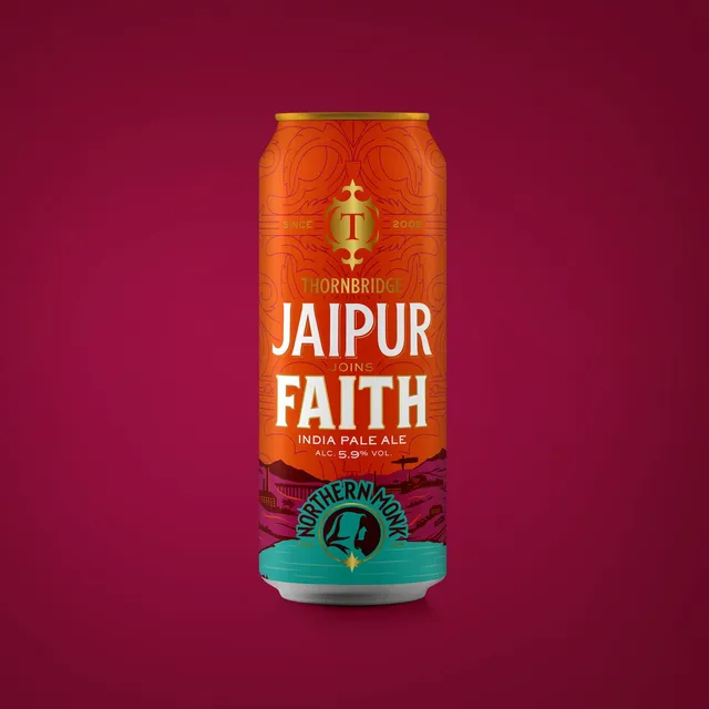 Thornbridge Jaipur x Faith IPA boks 440 ml 5,9% tropisk
