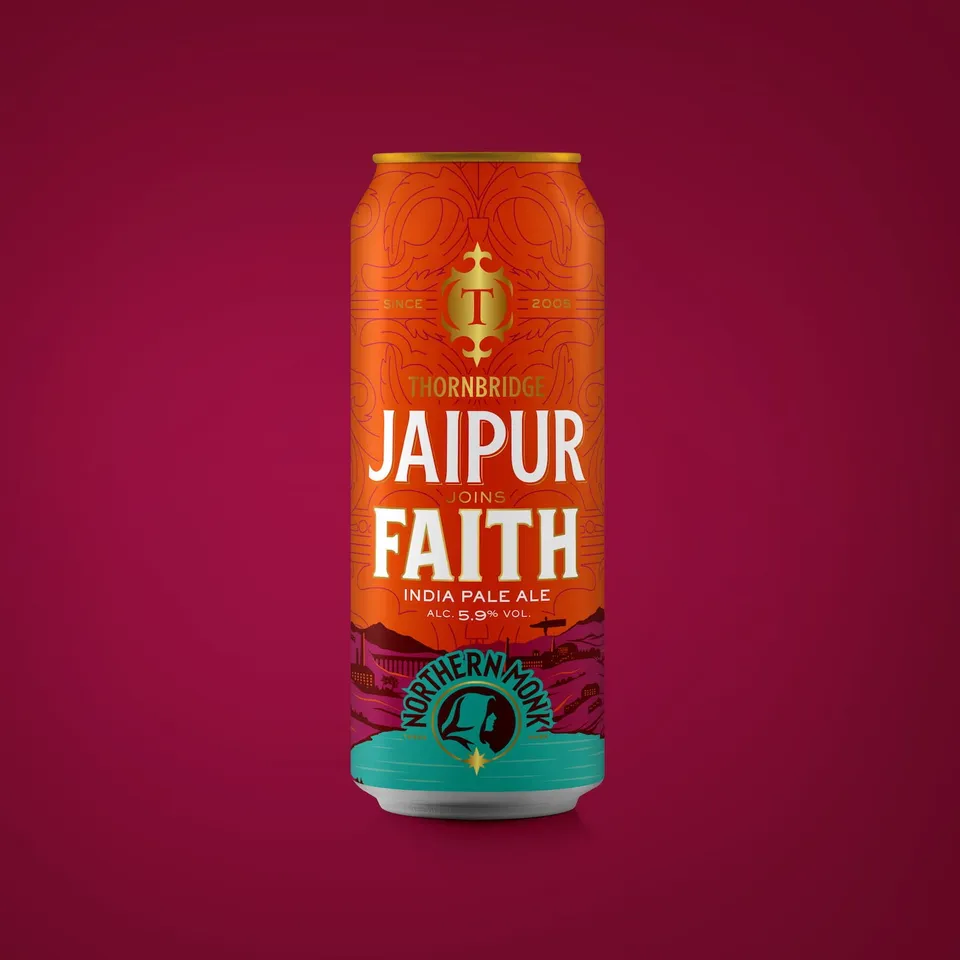 Thornbridge Jaipur x Faith IPA boks 440 ml 5,9% tropisk