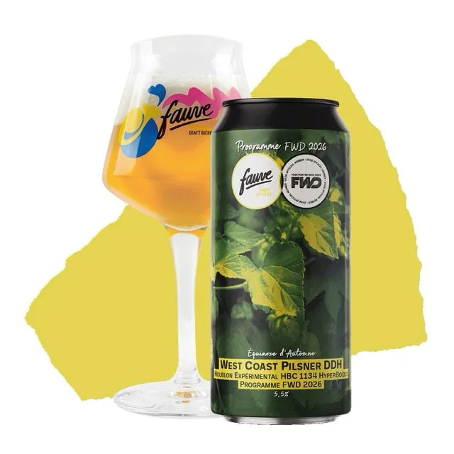 Fauve Équinoxe d'Automne pilsner boks 44cL 5,5%