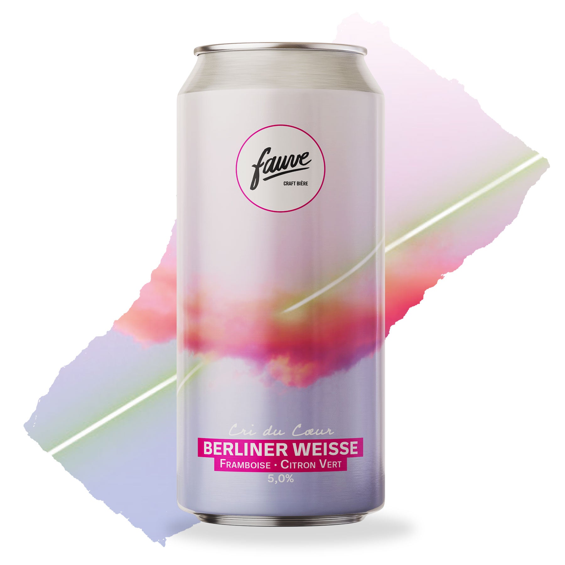Fauve Cri du Cœur Berliner Weisse øl 44 cl bringebær