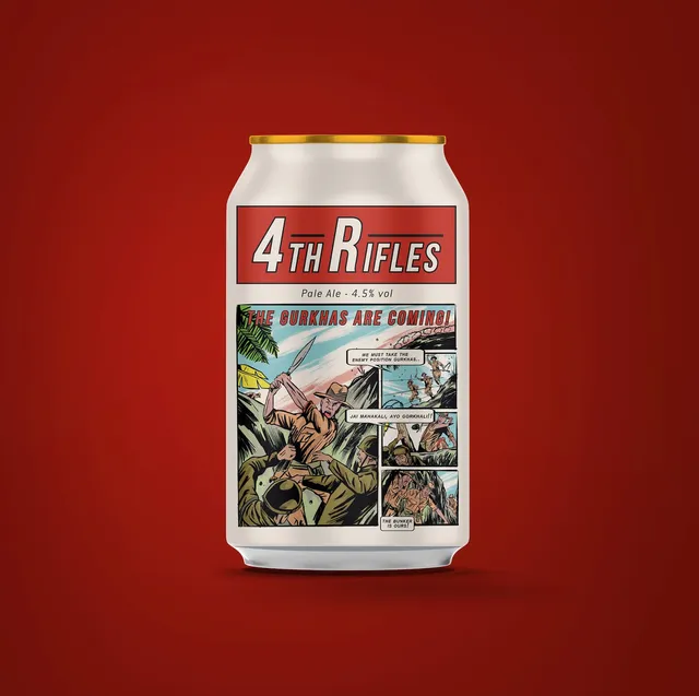 Thornbridge 4th Rifles pale ale boks 330 ml 4,5%