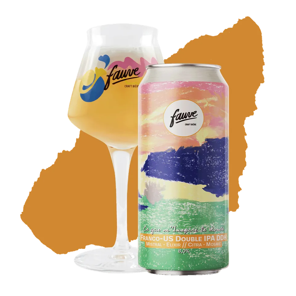 Fauve Ce que m’Inspire le Monde DIPA boks 44 cl 8,0% DDH