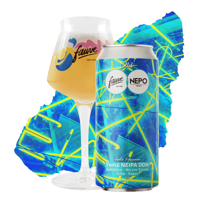 Fauve Haute Fréquence Triple NEIPA øl 44 cL 10 prosent DDH