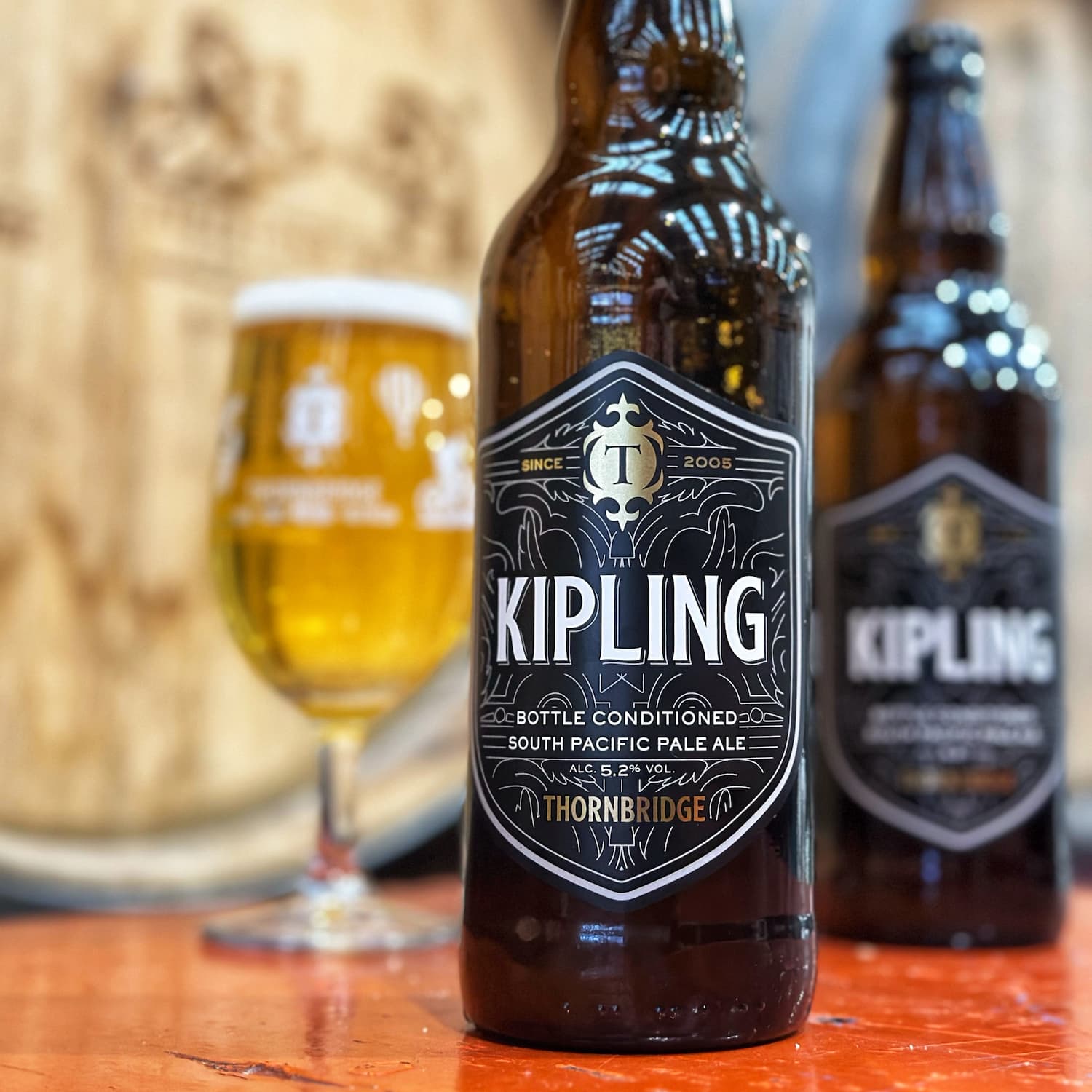 Thornbridge Kipling Pale Ale øl 500 ml flaske 5,2% pasjonsfrukt