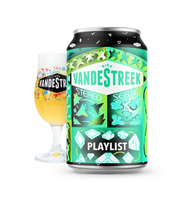 Vanderstreek Playlist surøl boks 33 cl mango aprikos