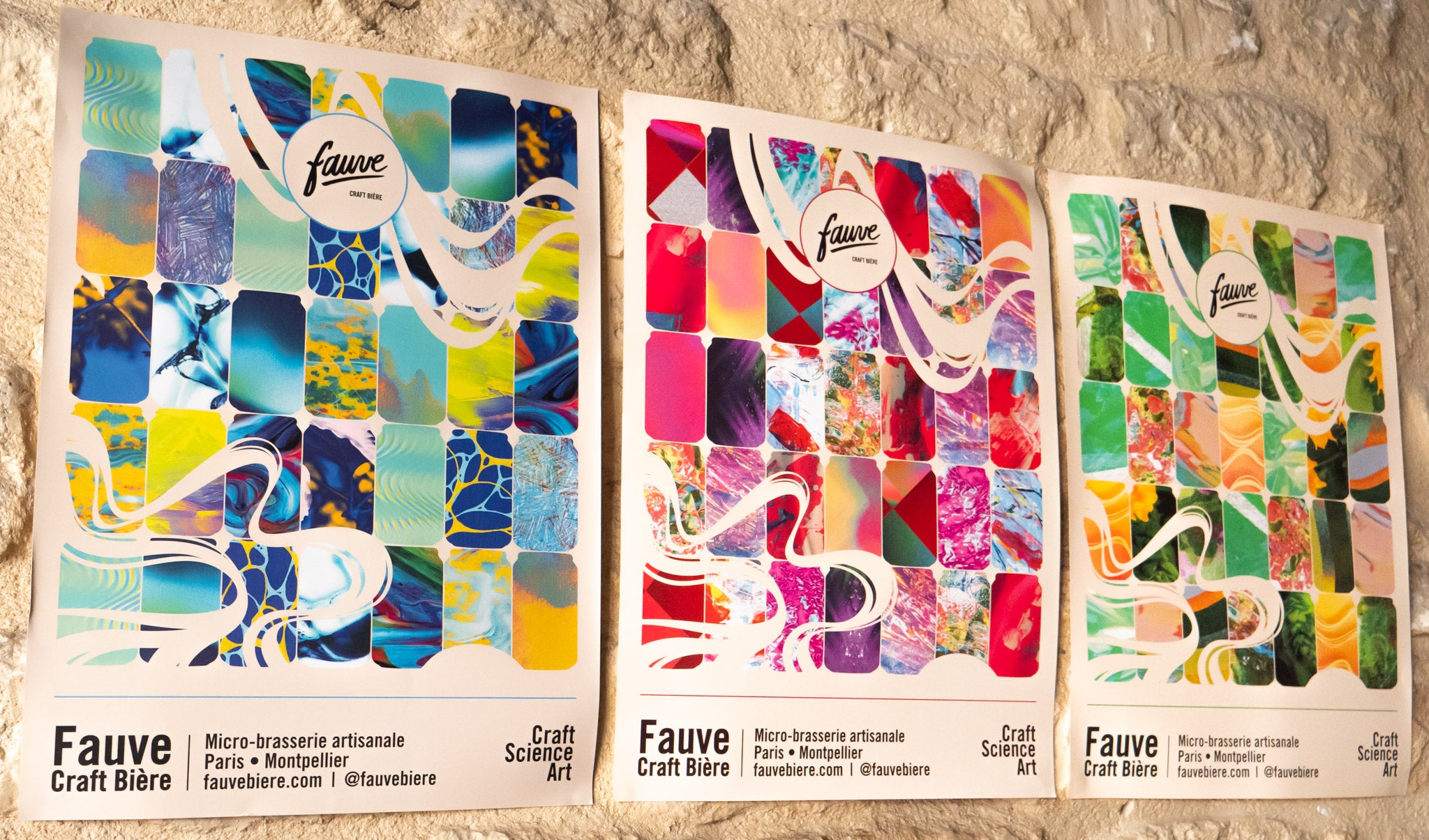 Fauve Collaborations plakat A2