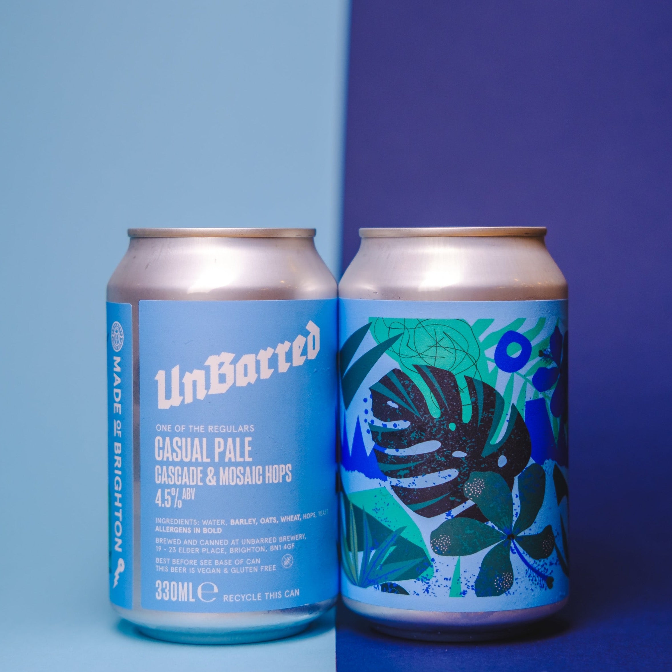 Unbarred Casual Pale Ale øl 1 boks 4,5%
