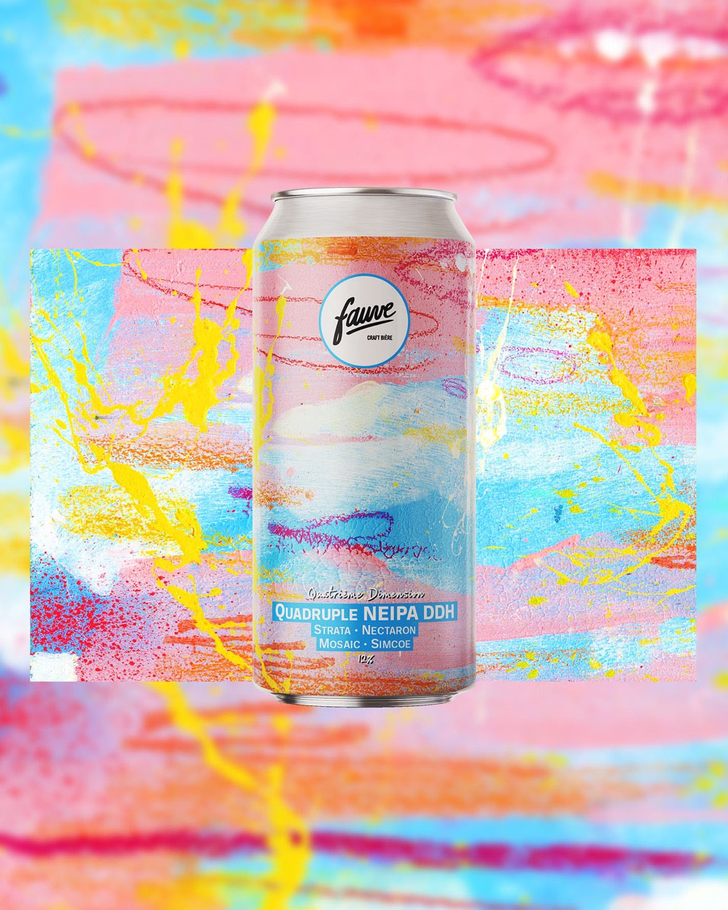 Fauve Quatrième Dimension Quadruple NEIPA 44 cl 12 %
