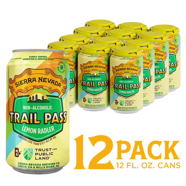 Sierra Nevada Trail Pass Lemon Radler sitronradler boks