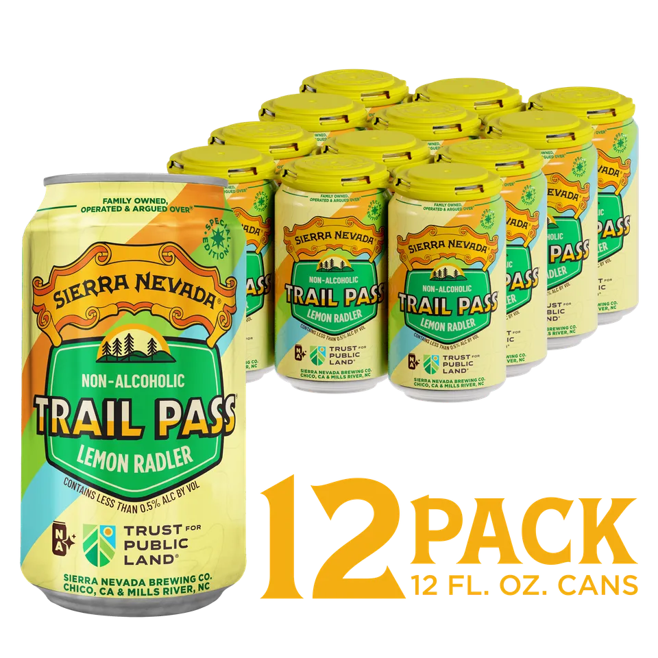 Sierra Nevada Trail Pass Lemon Radler sitronradler boks