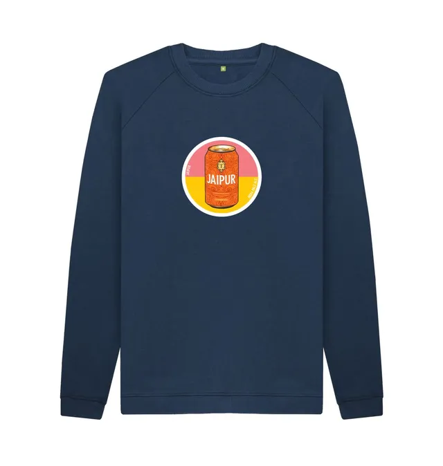 Thornbridge Jaipur Circle sweatshirt marineblå