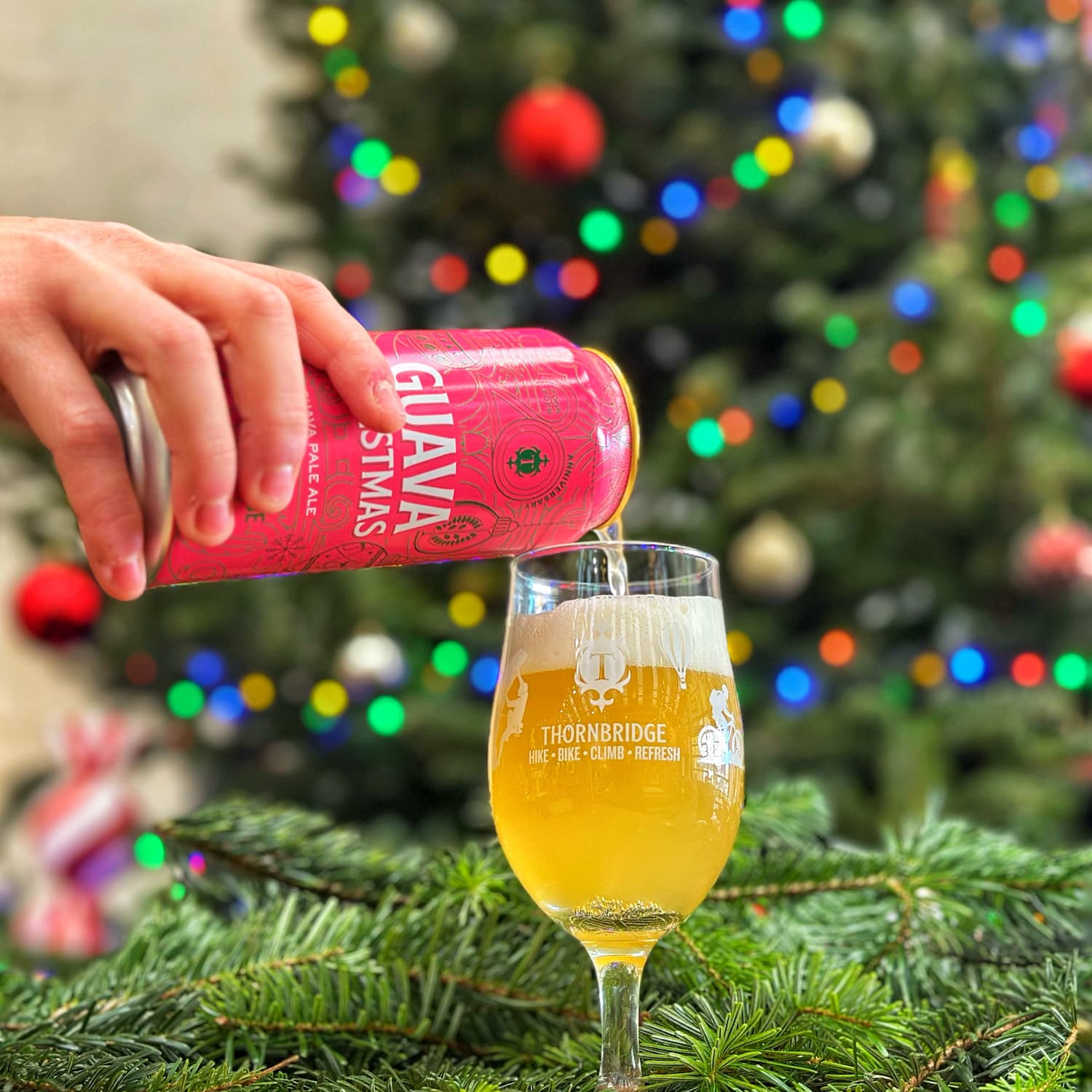 Thornbridge Guava Christmas pale ale boks 4,5 %