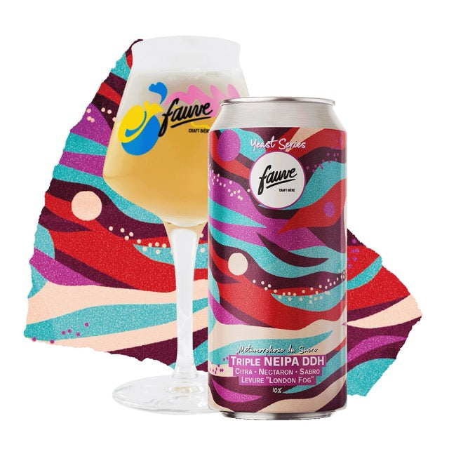 Fauve Métamorphose du Sucre triple NEIPA øl boks 44 cl mango