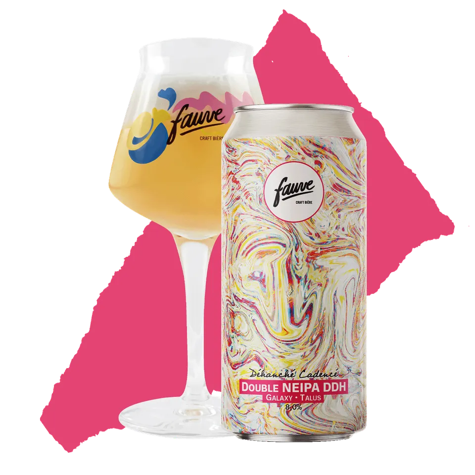 Fauve Déhanché Cadencé Double NEIPA boks 44cl 8,0% tropisk