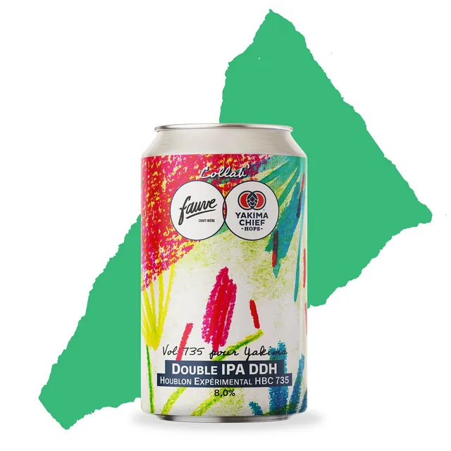 Fauve Vol 735 pour Yakima DIPA øl boks 33cL melon