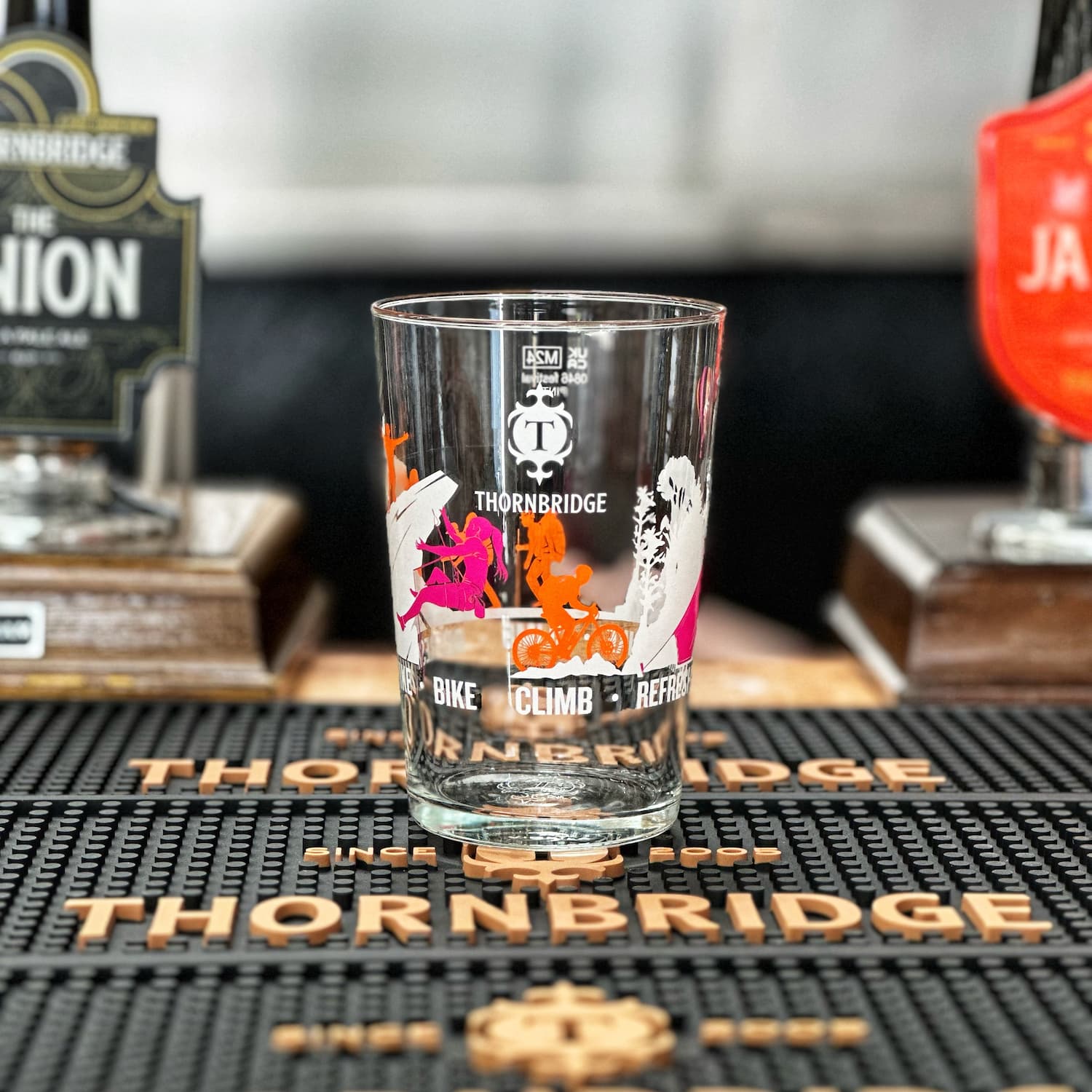 Thornbridge Hike Bike Climb ølglass cask pint
