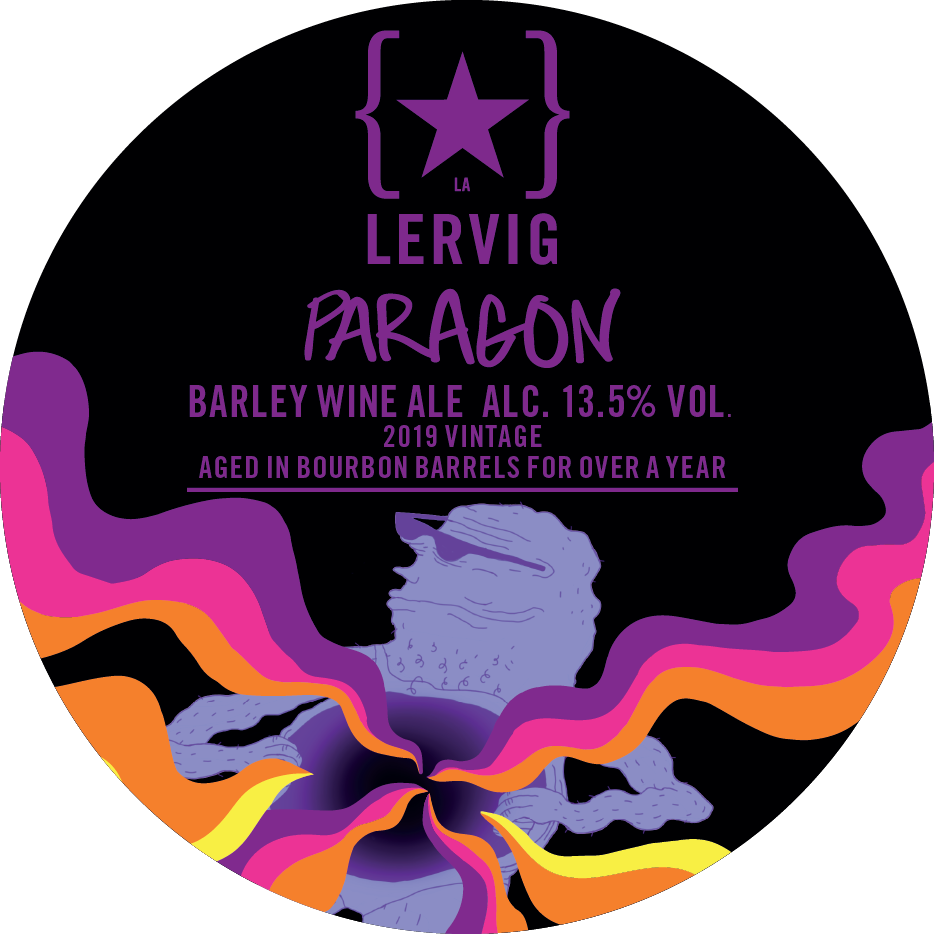 Lervig Paragon 2019 barley wine 1 flaske fatpreget